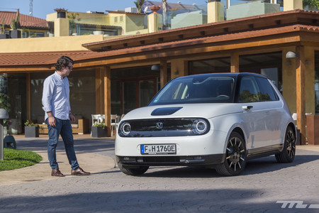 Honda e Prueba diseño delantero