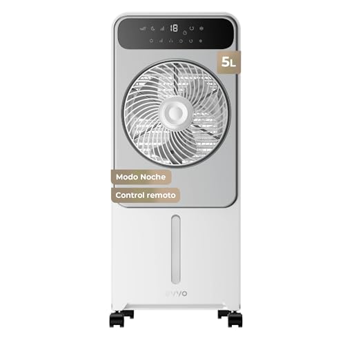 EVVO Climatizador Evaporativo y Enfriador de Aire Portátil 