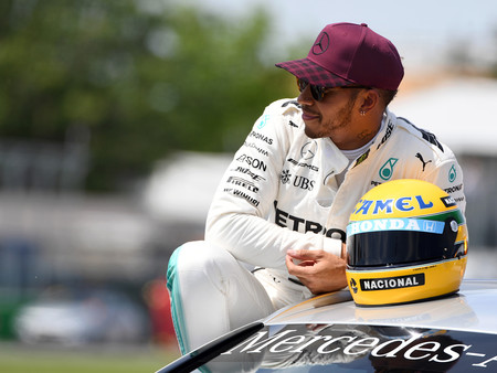 ¿Está pilotando mejor Lewis Hamilton que Ayrton Senna? Los nuevos grafismos de Amazon para la Fórmula 1 lo mostrarán