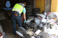 Detenidas siete personas en Murcia por robar 60 motos