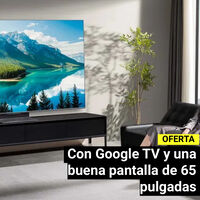 El Corte Inglés se ha adelantado al Black Friday y tiene esta tele de 65 pulgadas y con Google TV con 500 euros de descuento