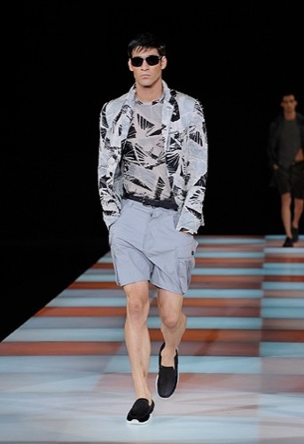 Emporio Armani, Primavera-Verano 2010 en la Semana de la Moda de Milán