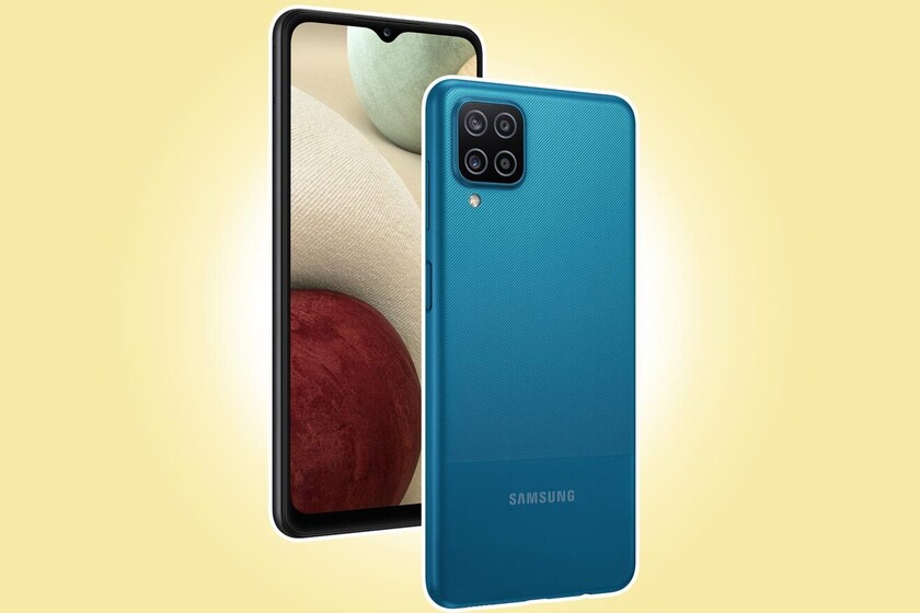 Celular Samsung Galaxy A12 4gb 64gb Dual Sim Azul