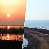 Japón busca a la persona que construyó una carretera en el lago más grande del país. No lleva a ninguna parte 