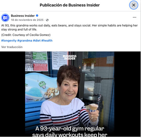 Nonagenaria Ejercicio