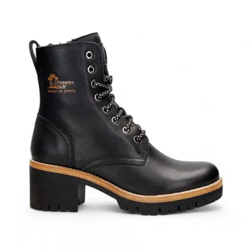 Panama Jack Botines de Cuero Padma B11 para Mujer