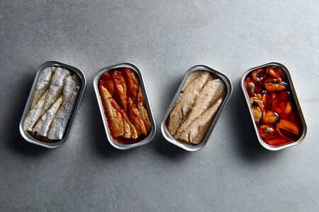 Top View Food Packaged Cans 1