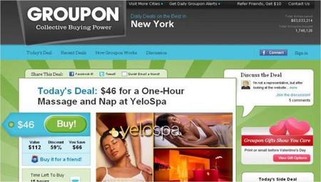 Groupon, salir a bolsa para sobrevivir