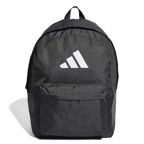 adidas Unisex - Adulto Classic 3BARS Backpack, Black / White, One Size
