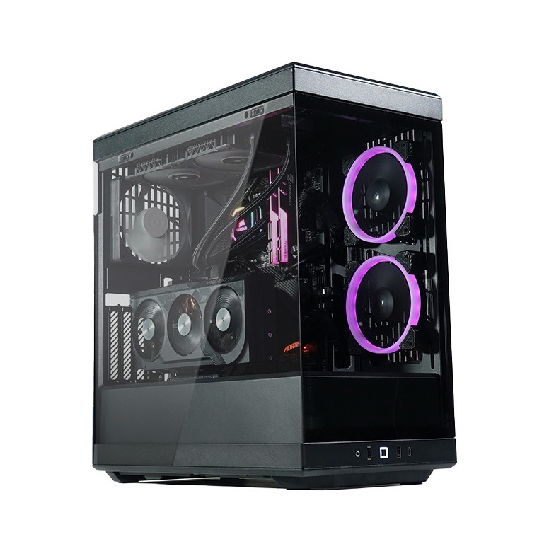 COOLPC Black Priority II - Ryzen 5 7600X / Radeon RX 7800 XT 12Gb / 32Gb DDR5 5600Mhz / NVMe 1TB