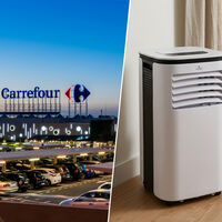 Carrefour vende un aire acondicionado portátil por menos de 250 euros para refrescar habitaciones medianas 