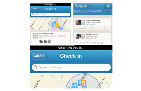 Foursquare pone todavía más fácil hacer check-in