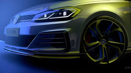 Volkswagen Golf GTI TCR, la variante de calle se desvela en forma de teaser