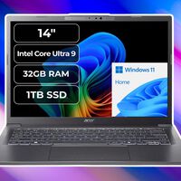 Es una de las laptops más poderosas por menos de 20,000 pesos y está disponible en Amazon: con 32 GB de RAM e Intel Core Ultra 9 