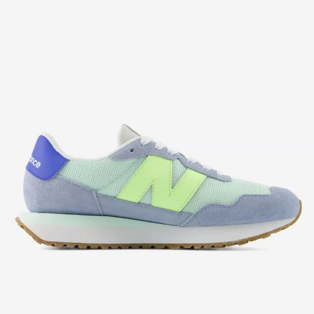 Zapatillas New Balance 237, mujer, gris, verde

