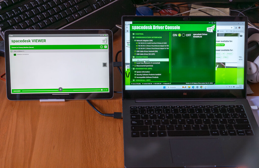 Cómo reaprovechar una tablet antigua como pantalla secundaria para el ordenador 1 Cómo reaprovechar una tablet antigua como pantalla secundaria para el ordenador