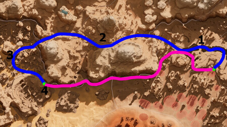 Mapa Ruta De Farmeo