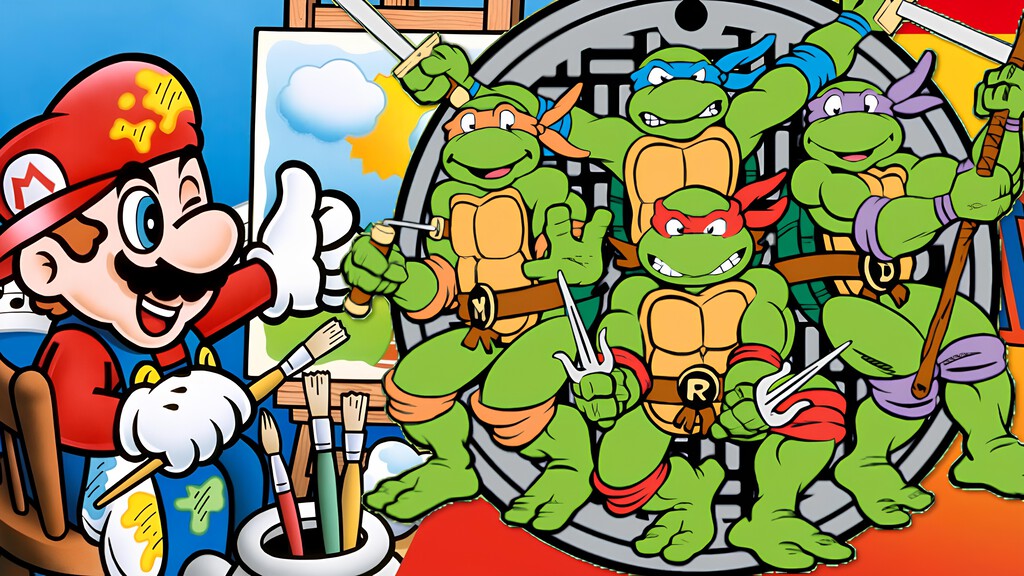 Lo retro llevado al extremo: la aventura de animar el opening de las Tortugas Ninja con un juego de SNES (y un ratón de bola) Lo retro llevado al extremo: la aventura de animar el opening de las Tortugas Ninja con un juego de SNES (y un ratón de bola)