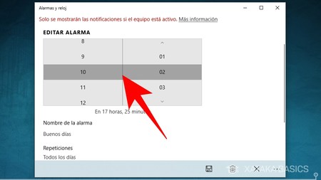 Alarma para 2025 pc windows 10