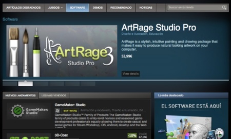 Steam da sus primeros pasos como tienda de software general con siete aplicaciones