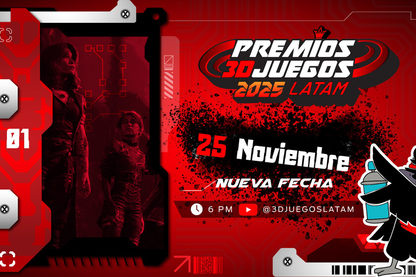 Nominados Premios 3djuegos Latam 2025
