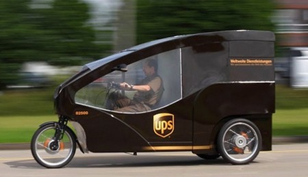 Triciclo eléctrico de UPS en Dormunt