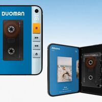 Han convertido el iPhone Duo en un Walkman (y la cinta se rebobina con el Apple Pencil) 