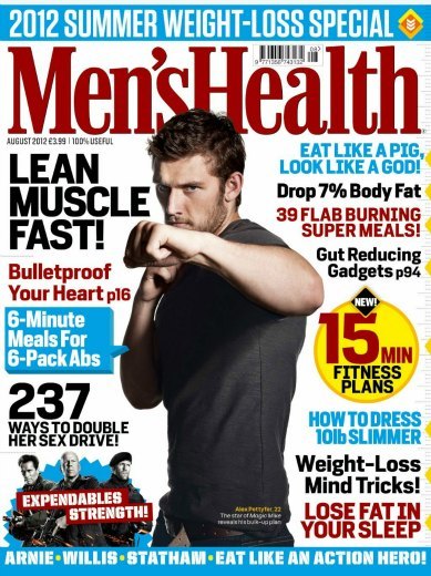 Alex Pettyfer te pega desde 'Men's Health UK'