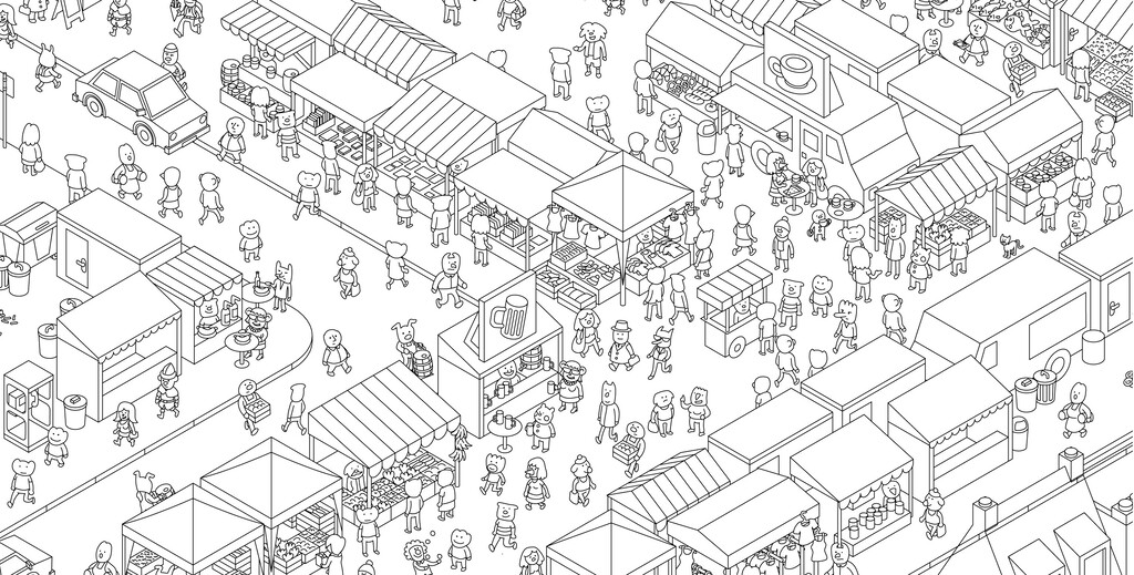 ¿Y si Buscando a Wally fuese un juego con un mapa inmenso en el que resolver crímenes? ¿Y si Buscando a Wally fuese un juego con un mapa inmenso en el que resolver crímenes?