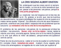 La crisis no existe