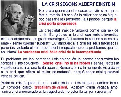 La crisis no existe