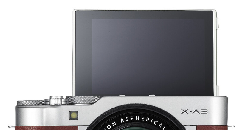 Fujifilm X-A3: Se presenta con nuevo sensor y LCD táctil para