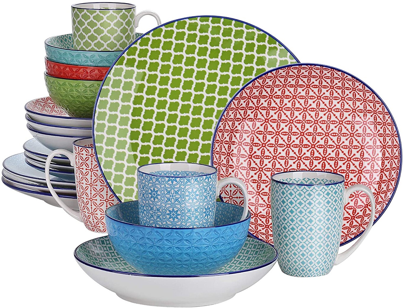 Vajillas Completas Chollo Vajilla Luminarc Opal Trianon De 19