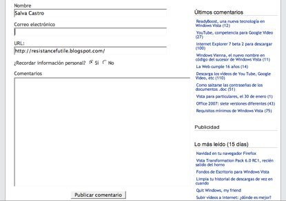 FormTextResizer, redimensiona un formulario web