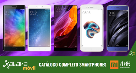 Xiaomi Mi 5X, así encaja dentro del catálogo completo de smartphones Xiaomi en 2017