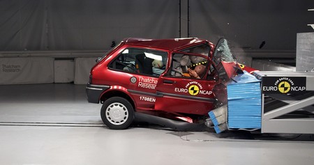 Rover 100 Crash