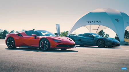 Locura en vídeo: el nuevo Rimac Nevera humilla al Ferrari SF90 Stradale de 1.000 CV en esta carrera de aceleración