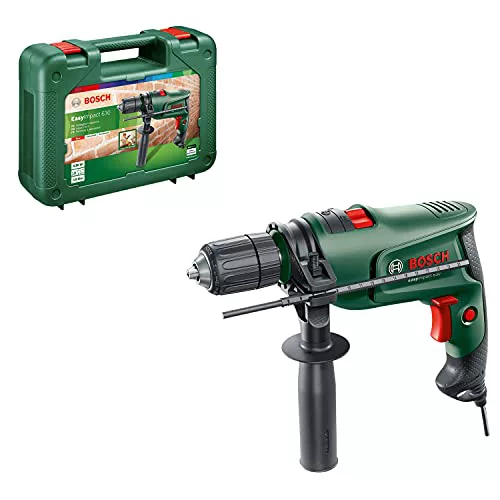 Bosch Home and Garden Taladro percutor eléctrico EasyImpact 630, 630 W, en maletín de transporte