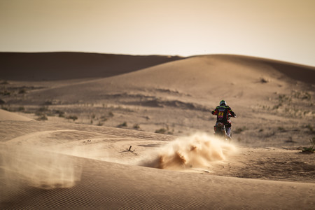 Joan Barreda resurge en una etapa del Dakar marcada por el luto por el fallecimiento de Paulo Gonçalves