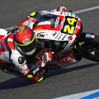 Tatsuki Suzuki lidera por delante de Albert Arenas en los FP2 de Moto3 en Misano