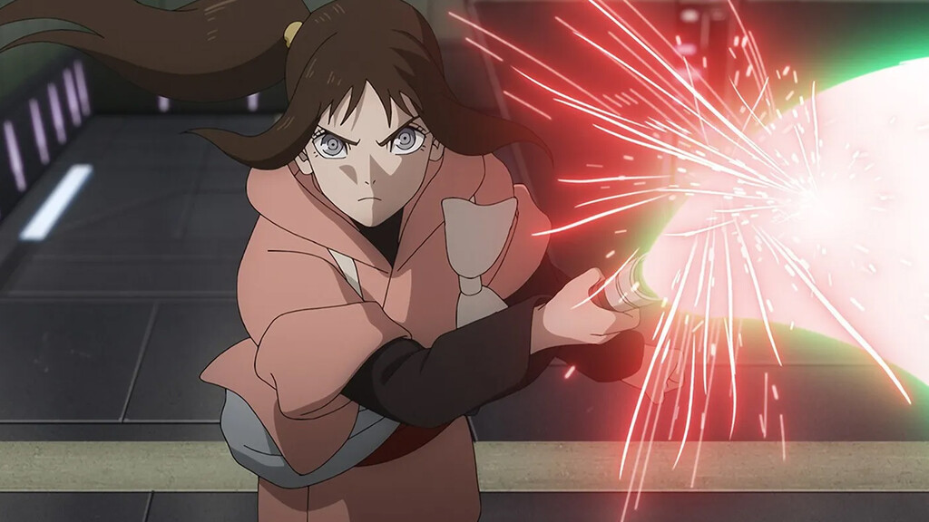 Las espadas láser y el anime vuelven a Disney Plus: The Ninth Jedi de Visions se convierte en una serie y ya tiene su primer tráiler 