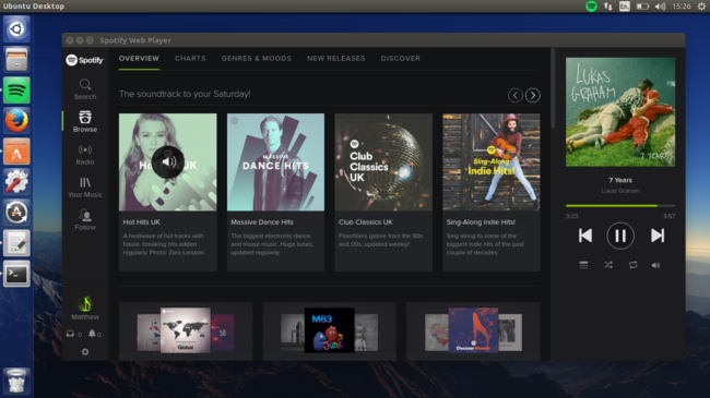 Spotify Web Player For Linux