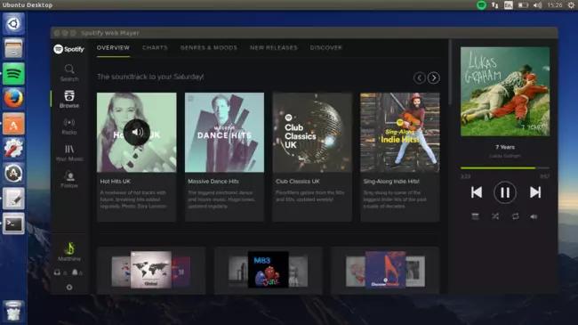 Spotify Web Player For Linux