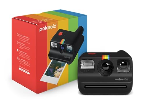 Polaroid Go Generation 2 - Mini cámara de película instantánea - Negro (9096) - Solo Compatible con Go Film