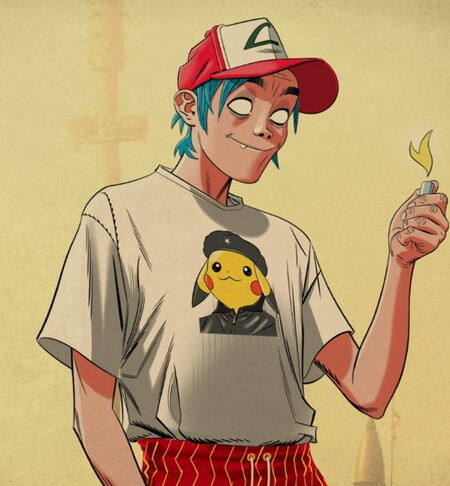 Gorillaz Imagen Pokemon Pikachu