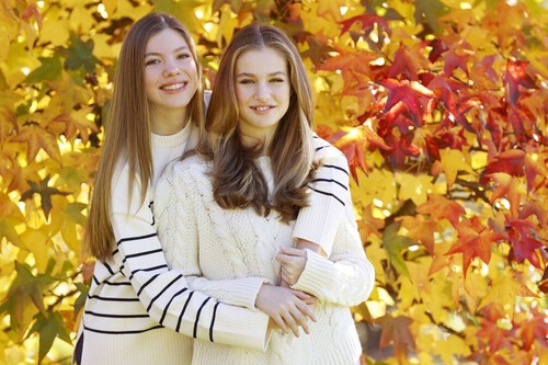 Leonor y Sofía