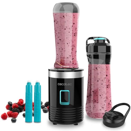 Cecotec Batidora Vaso Portátil Individual Power Titanium 350 EasyGo