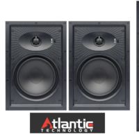 Atlantic Technology presenta sus nuevos altavoces empotrables para salas con paredes huecas 