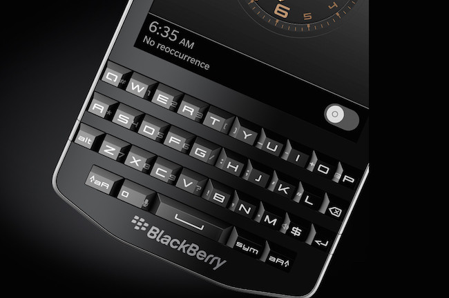 BlackBerry Porsche Design P'9983, así es la nueva colaboración