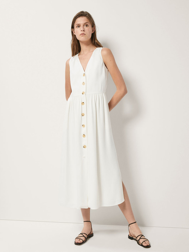 vestidos playeros massimo dutti